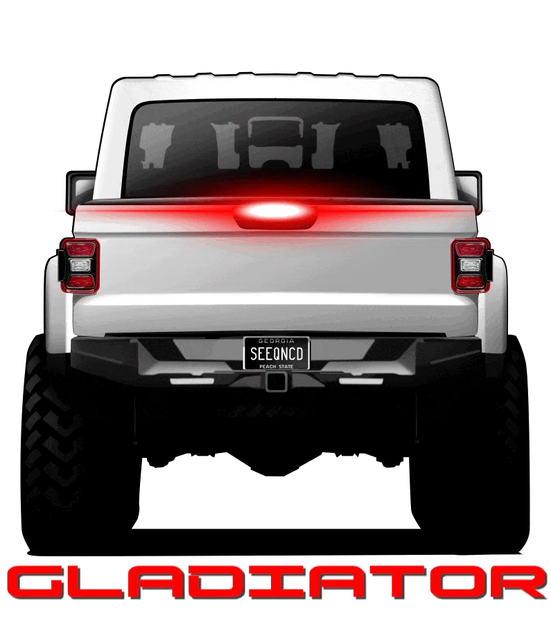 2020+ Jeep Gladiator 3rd Brake Light