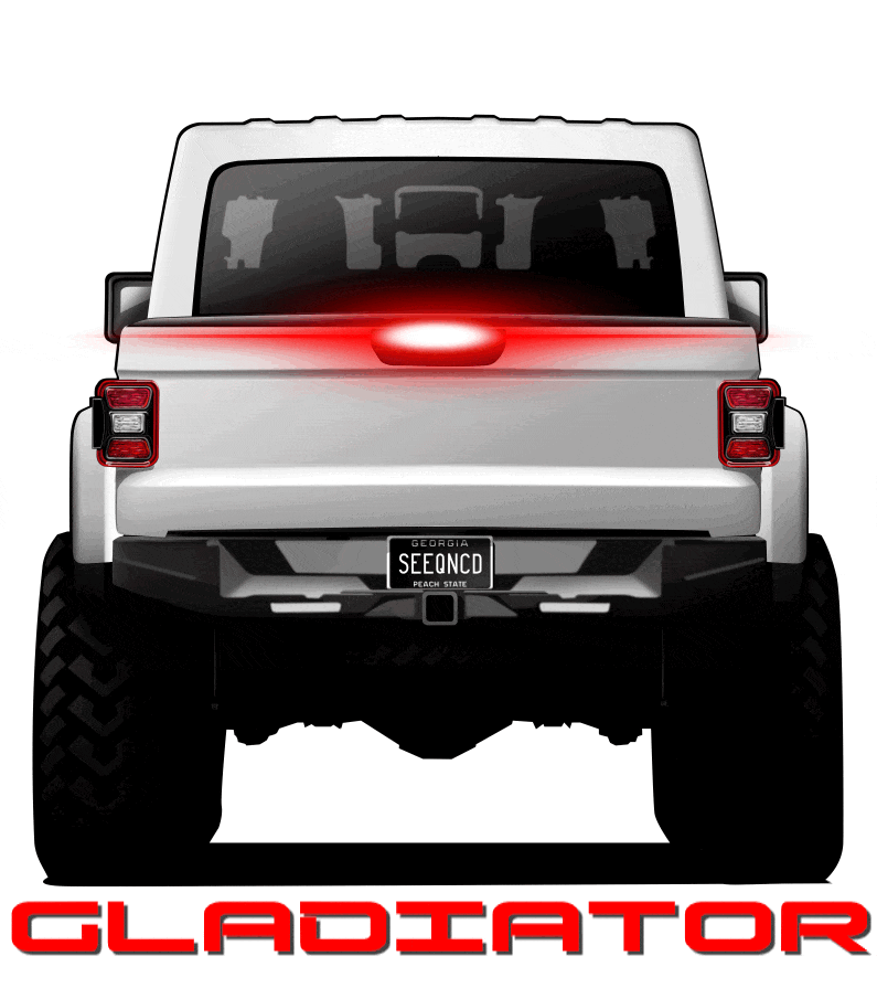 2020+ Jeep Gladiator Sequential 3rd Brake Light