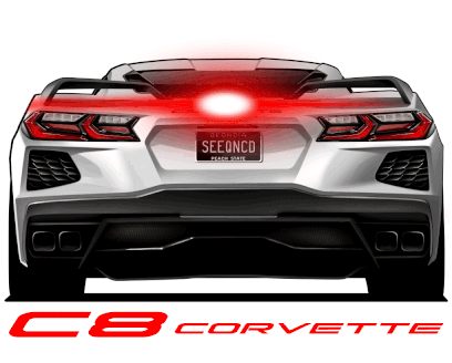 2020+ C8 Corvette Sequential 3rd Brake Light
