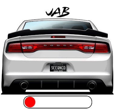 Dodge charger rear deals lights